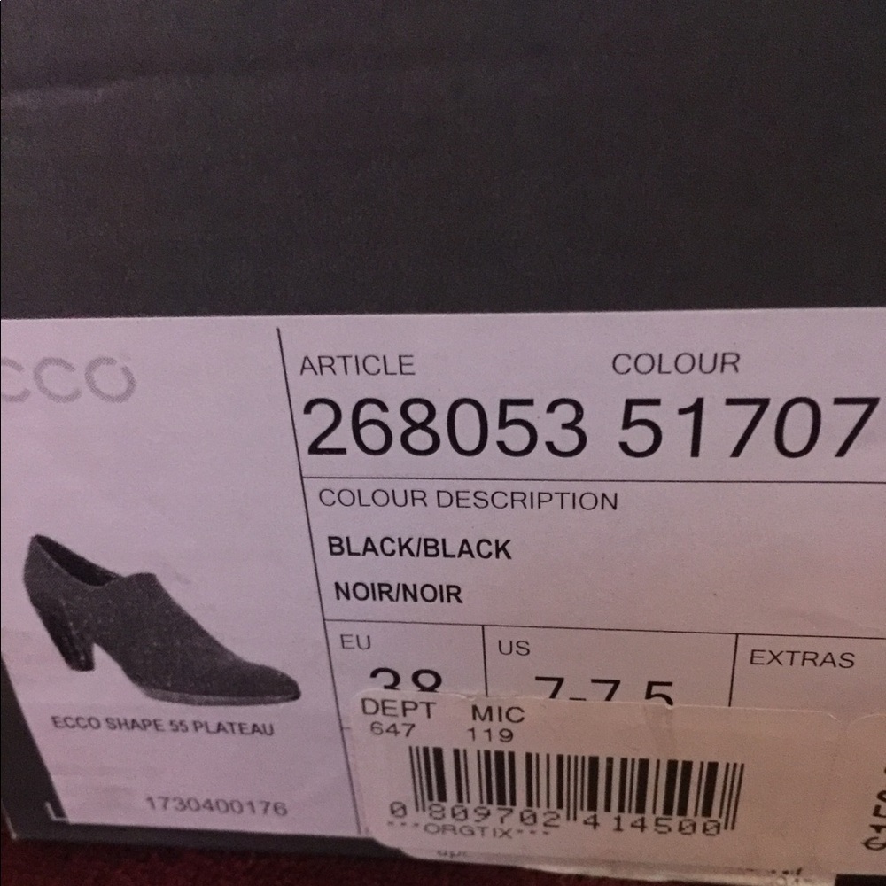 Black Shoes